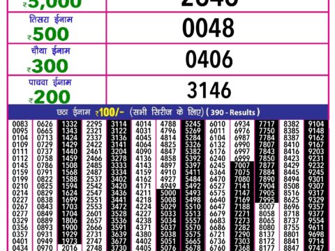 Rajshree lottery sambad 14-11-2023 | Lottery results, Lottery, State lottery